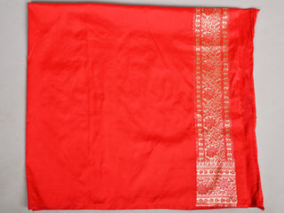 Red Banarasi Silk Saree with Silk Saree with Traditional Banarasi Weave