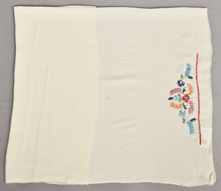 Off White Platinum Chiffon Saree with Muti Color Sequins full jaal